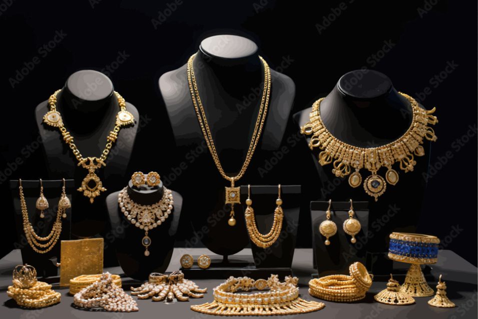 Gold Jewelry set