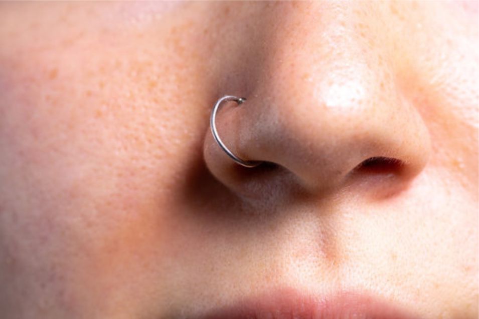 nose piercing