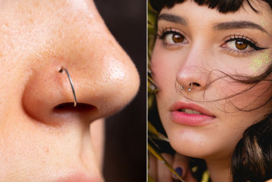 nose piercing