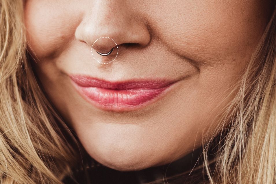 septum piercing