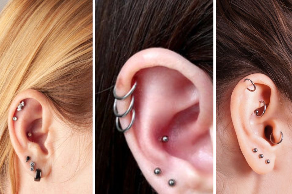 types of helix piercing