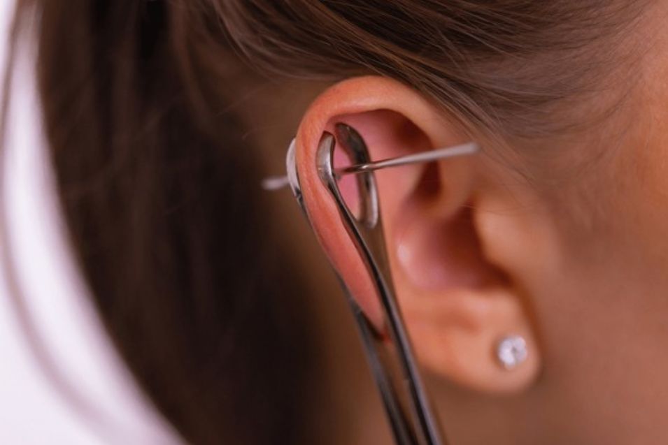 helix piercing process