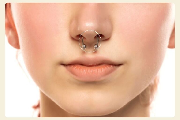 septum piercing